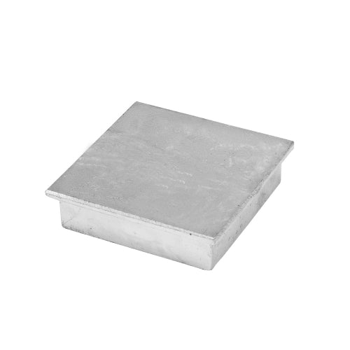 Abdeckkappe für Bodenhülse 80x80 mm