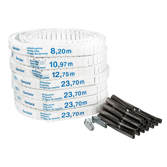 Tennislinie Geniala Court 4cm