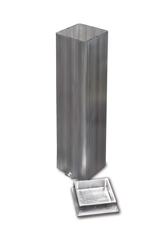 Bodenhülse 80x80 mm für Tennisnetzpfosten