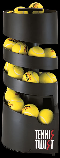 BALLWURFMASCHINE TENNIS-TWIST: 28 BÄLLE