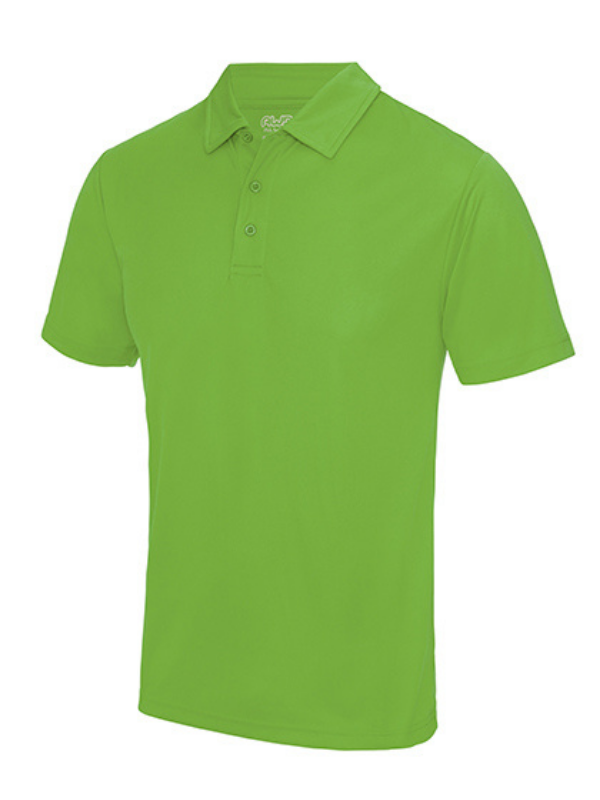 Herren Polo Neongrün