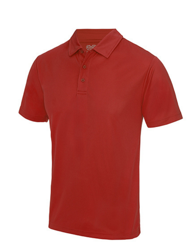 Herren Polo Rot