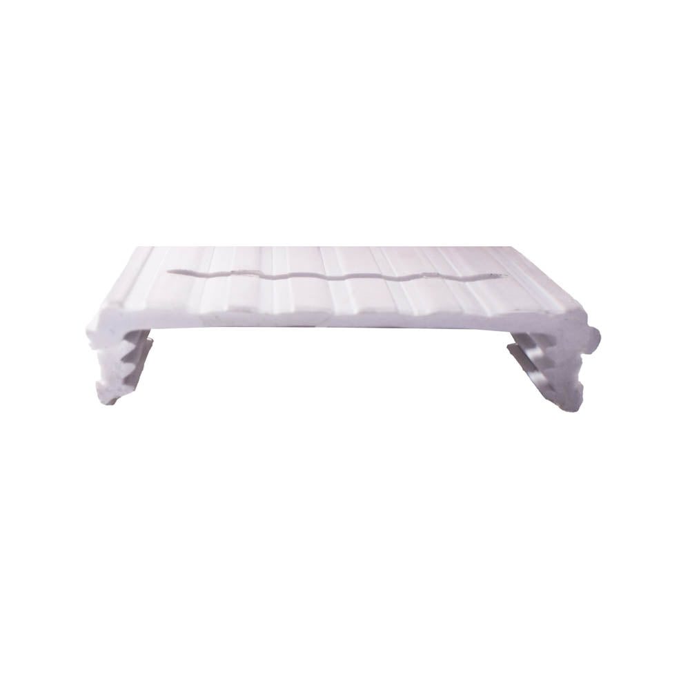 TENNtastic WHITE FLEX Courtkeeper – Tennislinie 50 m Rolle, 4 cm, weiß
