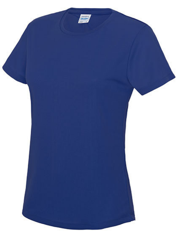 Damen Tee Royalblau