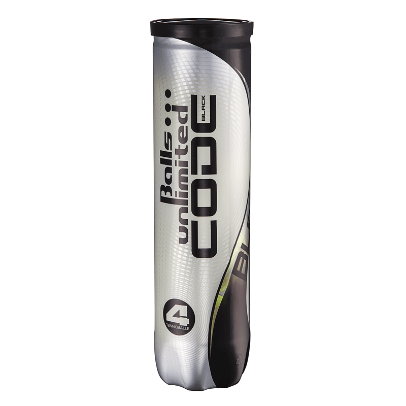 Tennis Balls Code Black 25x 4-Ball Cans