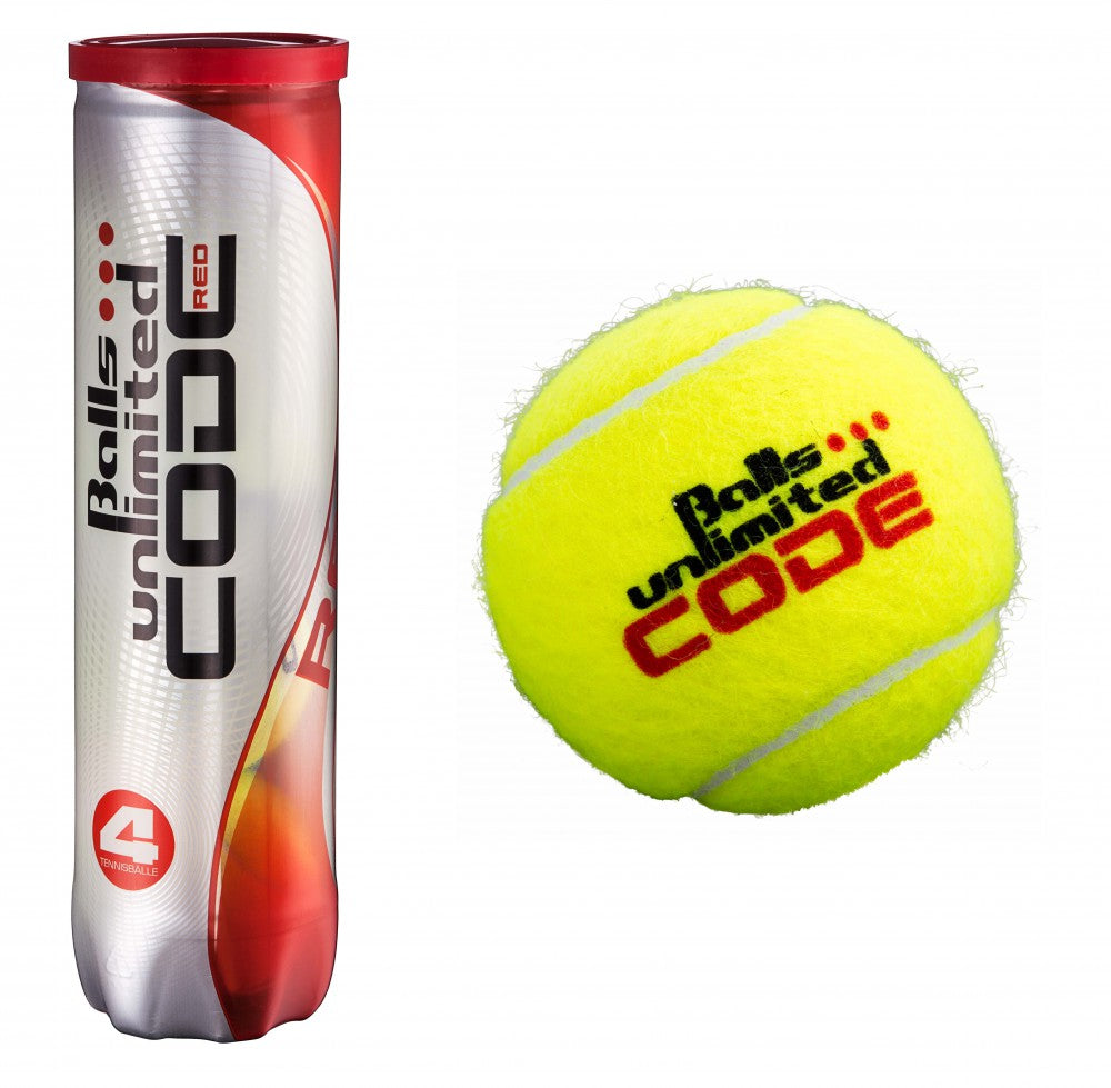 Tennisbälle Code Red 4er Dose