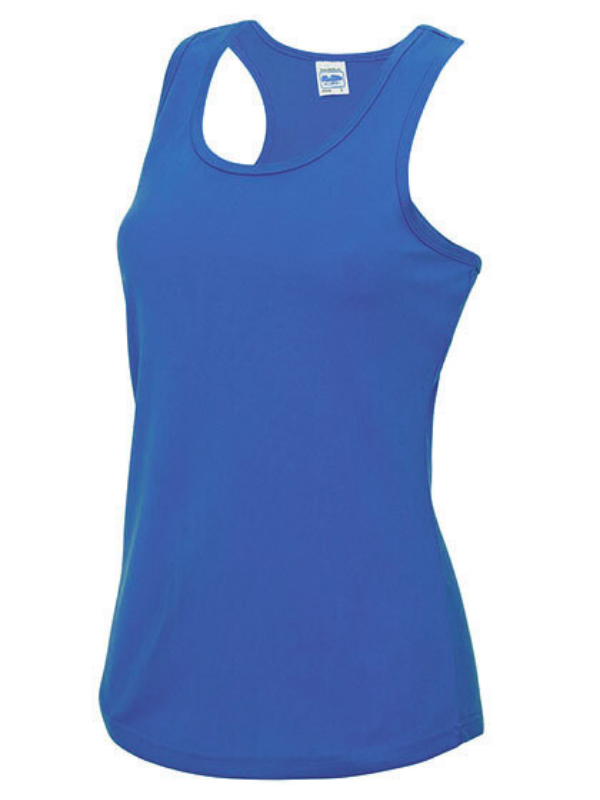 Damen Top Royalblau
