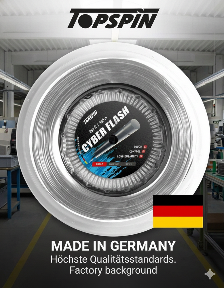 Topspin Cyber Flash String Reel - 220m