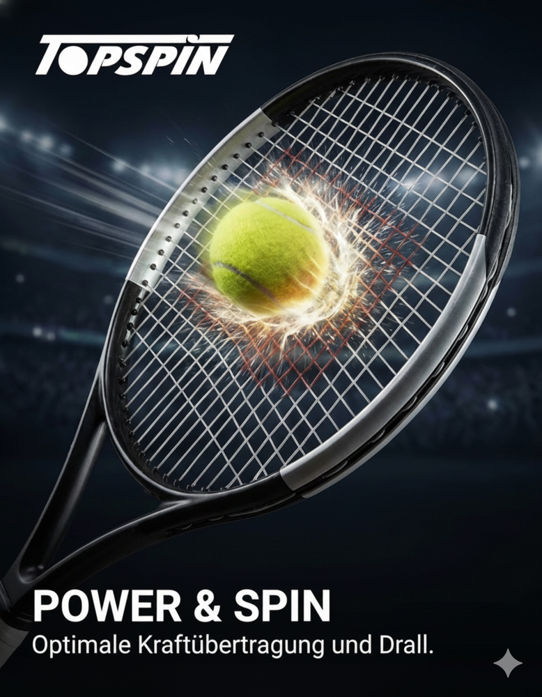 Topspin Cyber Flash String Reel - 220m