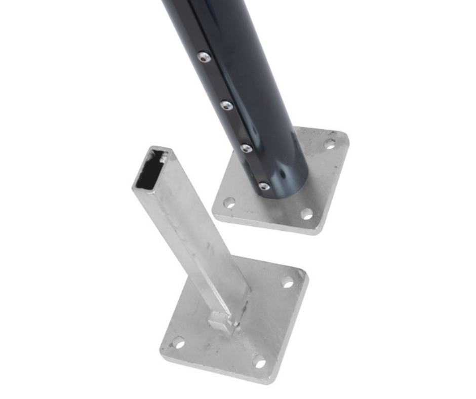 Pickleball Net Posts PP 73 with base plate