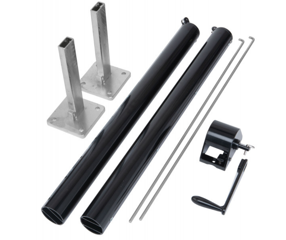 Pickleball Net Posts PP 73 with base plate