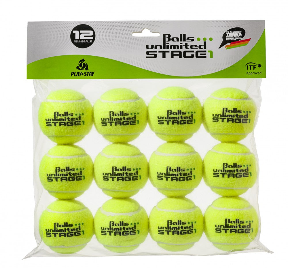 Tennisbälle Stage 1 Tournament 12er Pack