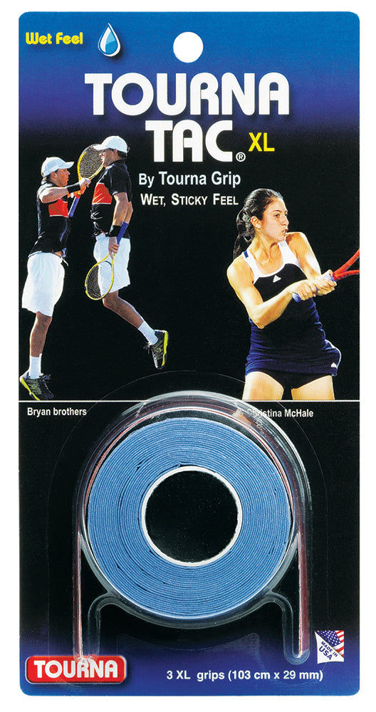 Tennisgriffband Tourna Tac 3er Blau