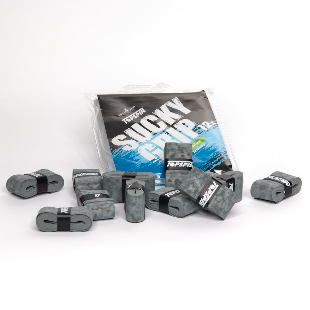 Topspin Sucky Grip - Overgrip - 12er, grau