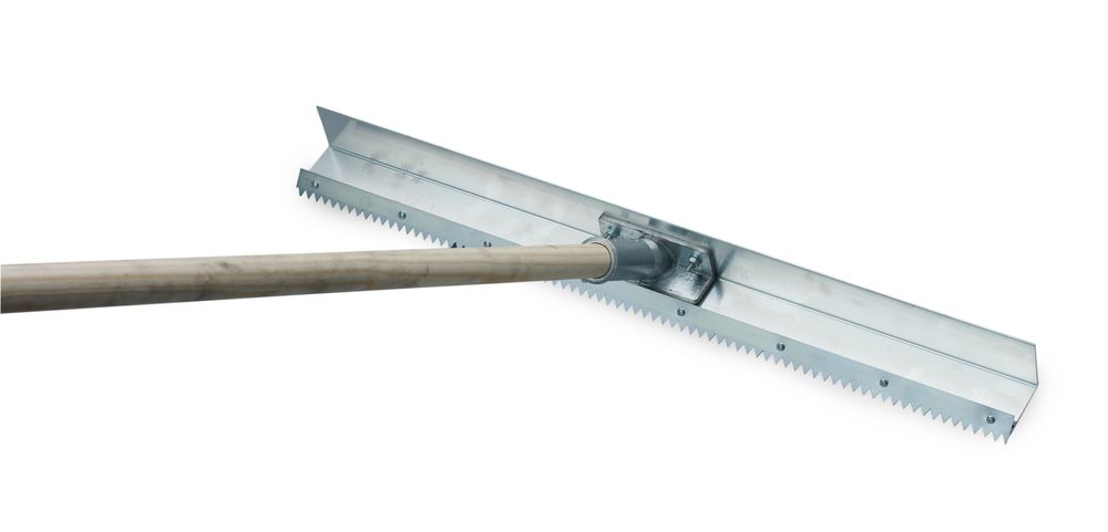 Scharrierer Alu mit Sägeblatt