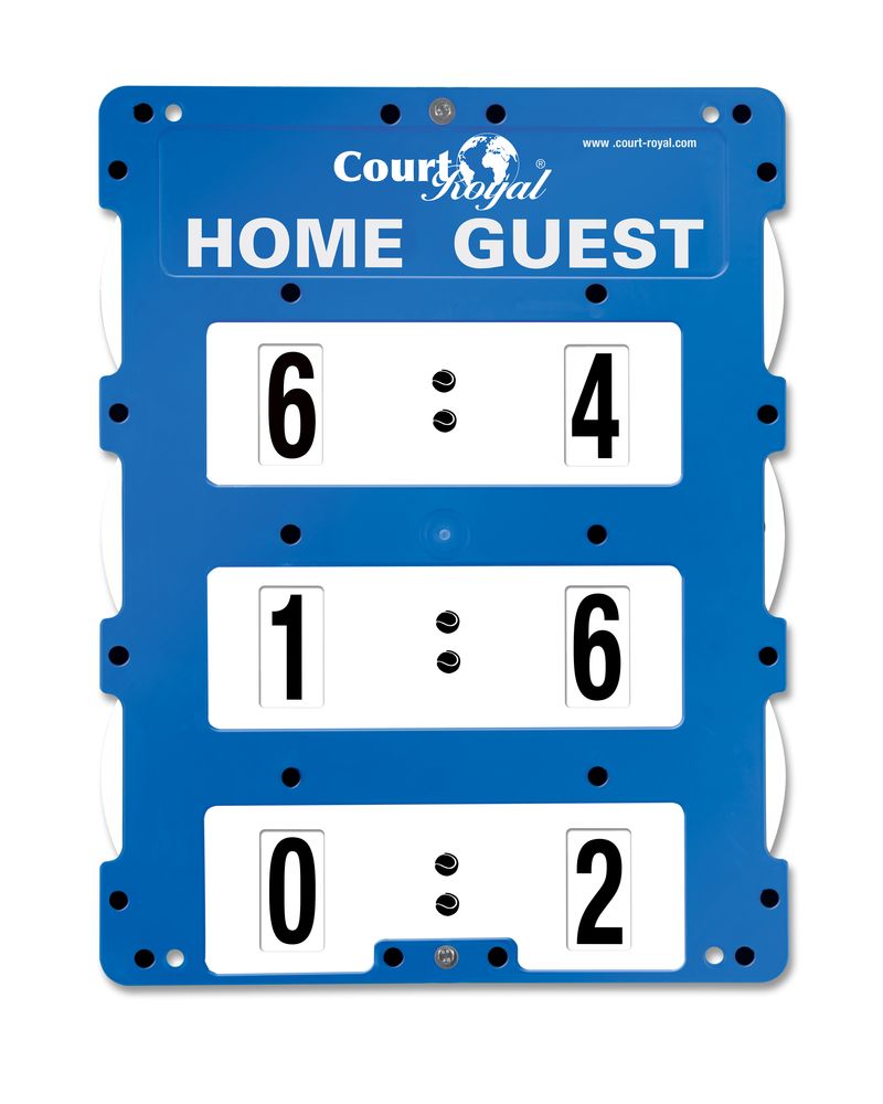 Tennis-Scoreboard Court Royal Pointer Heavy II - Blue