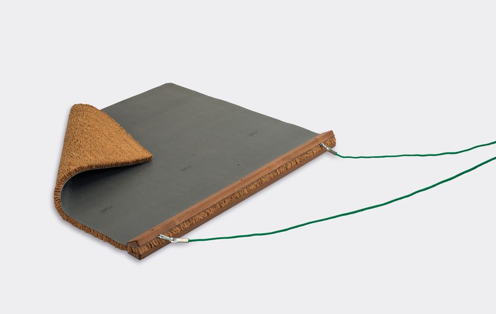Spezial-Abziehmatte Quarzsand, PVC-Material