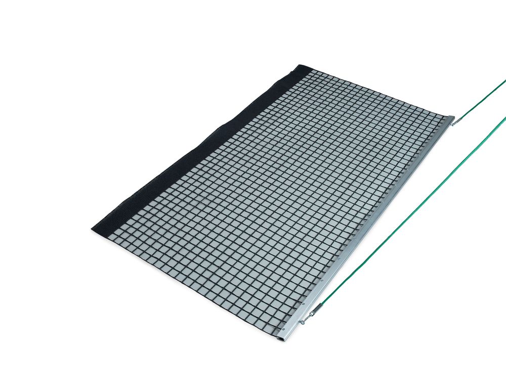 Alu-Schleppnetz PVC einfach 190x115cm