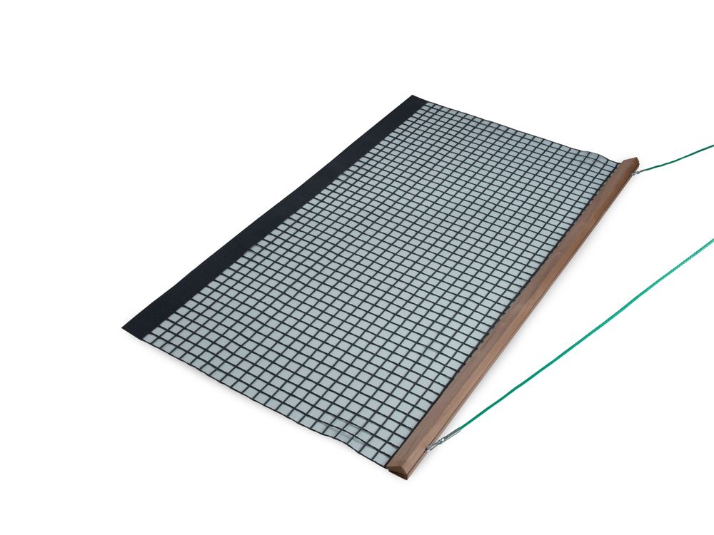 Holz-Schleppnetz PVC einfach, 190x115 cm