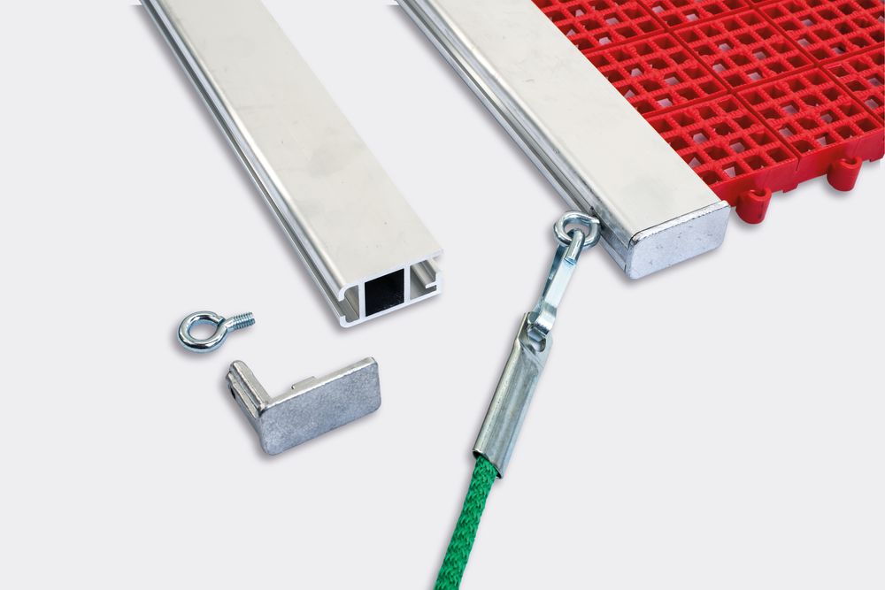 Schleppmatte Hart-PVC 185x75x1,5cm