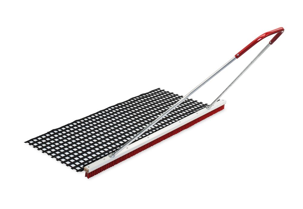 Bürstenmatte Platzfit 150 cm mit Alu-Bügel