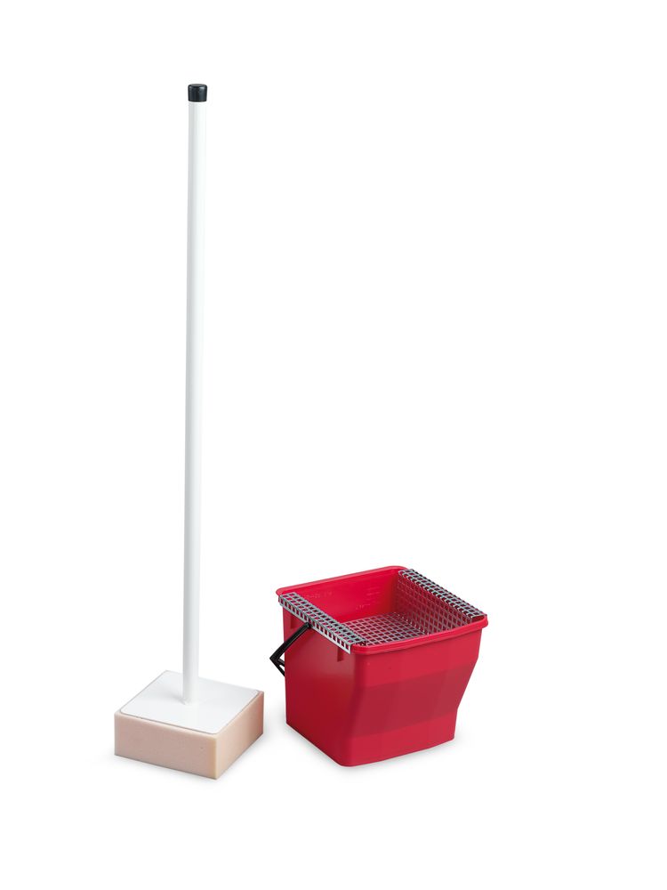 suction set with bucket, grate