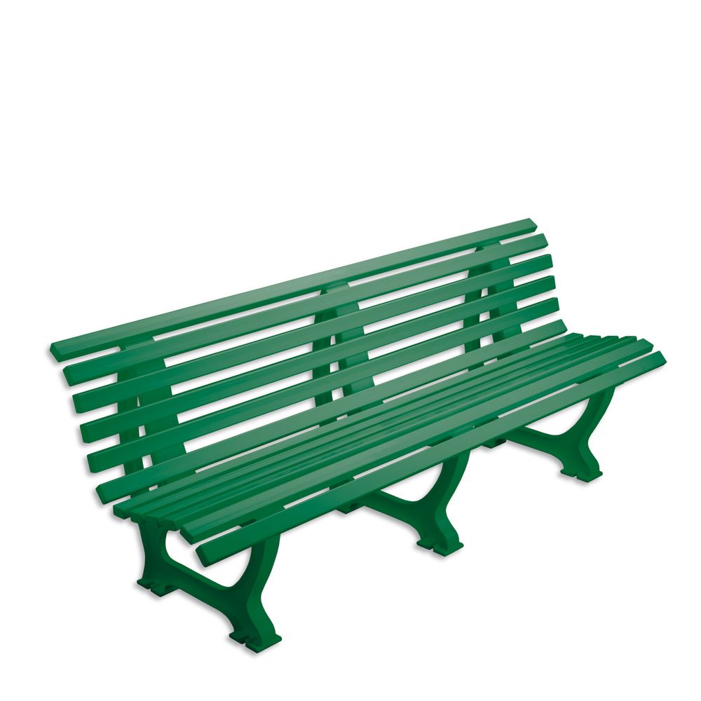 Bench Sindelfingen 200 cm green, weight: 24 kg