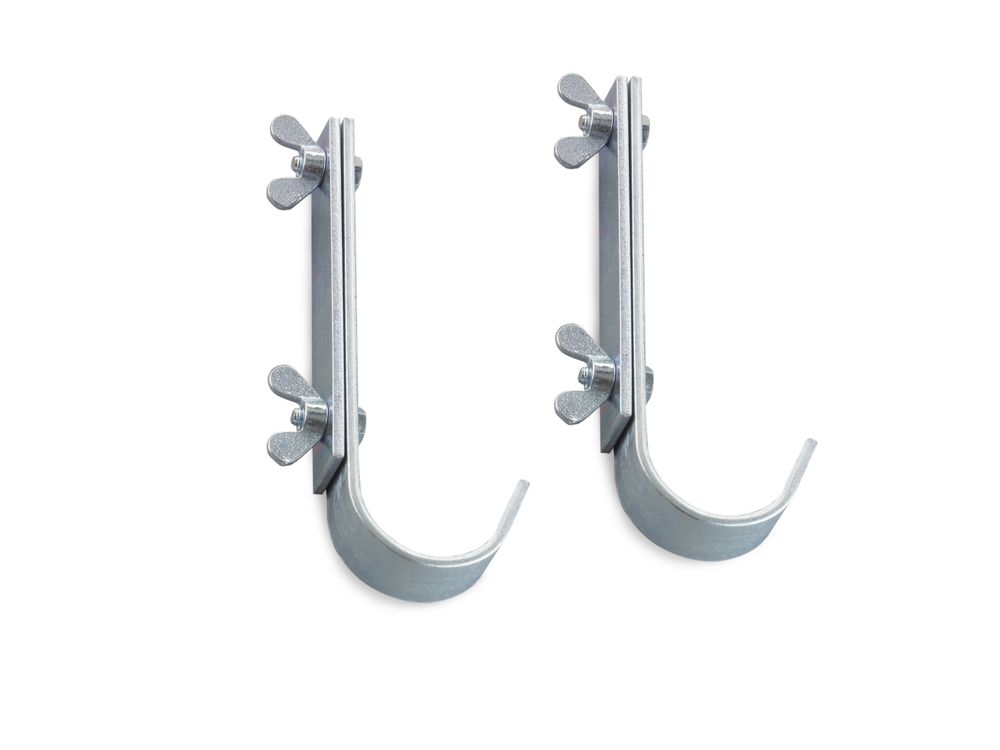 trawl net holder made of galvanized flat iron