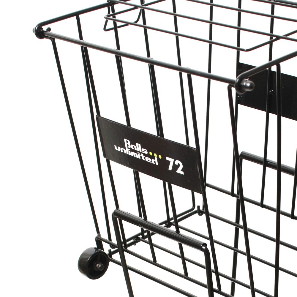 Tennis Ball Basket Metal with Wheels
