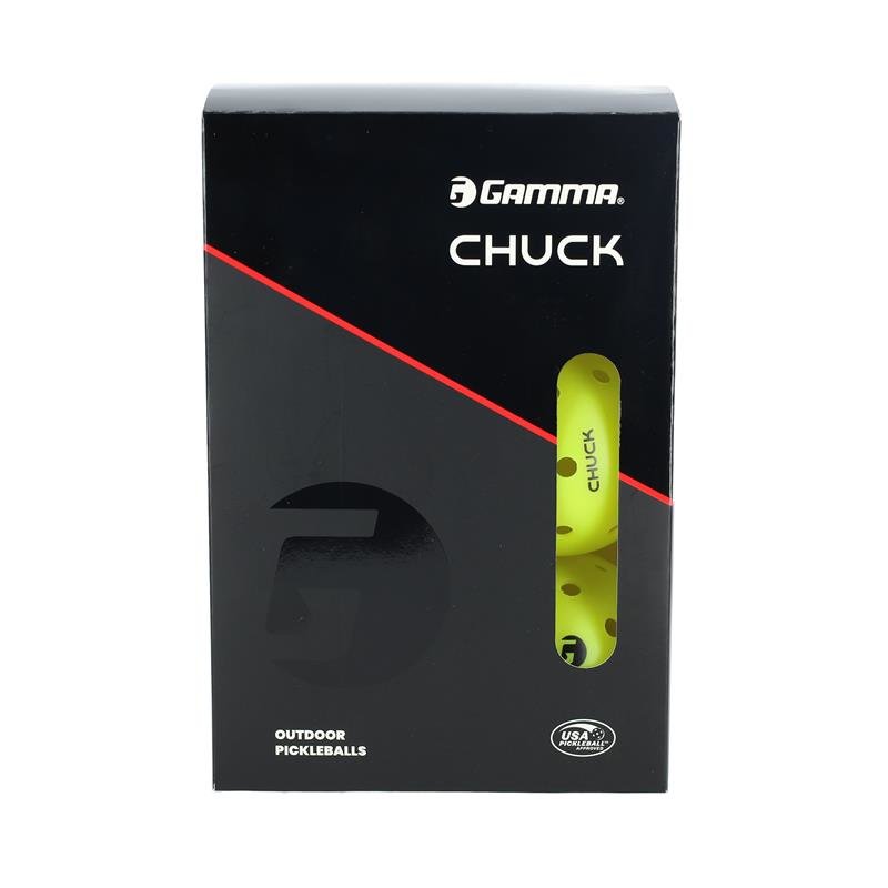 Pickleball-Ball Gamma Chuck Outdoor 6er-Pack