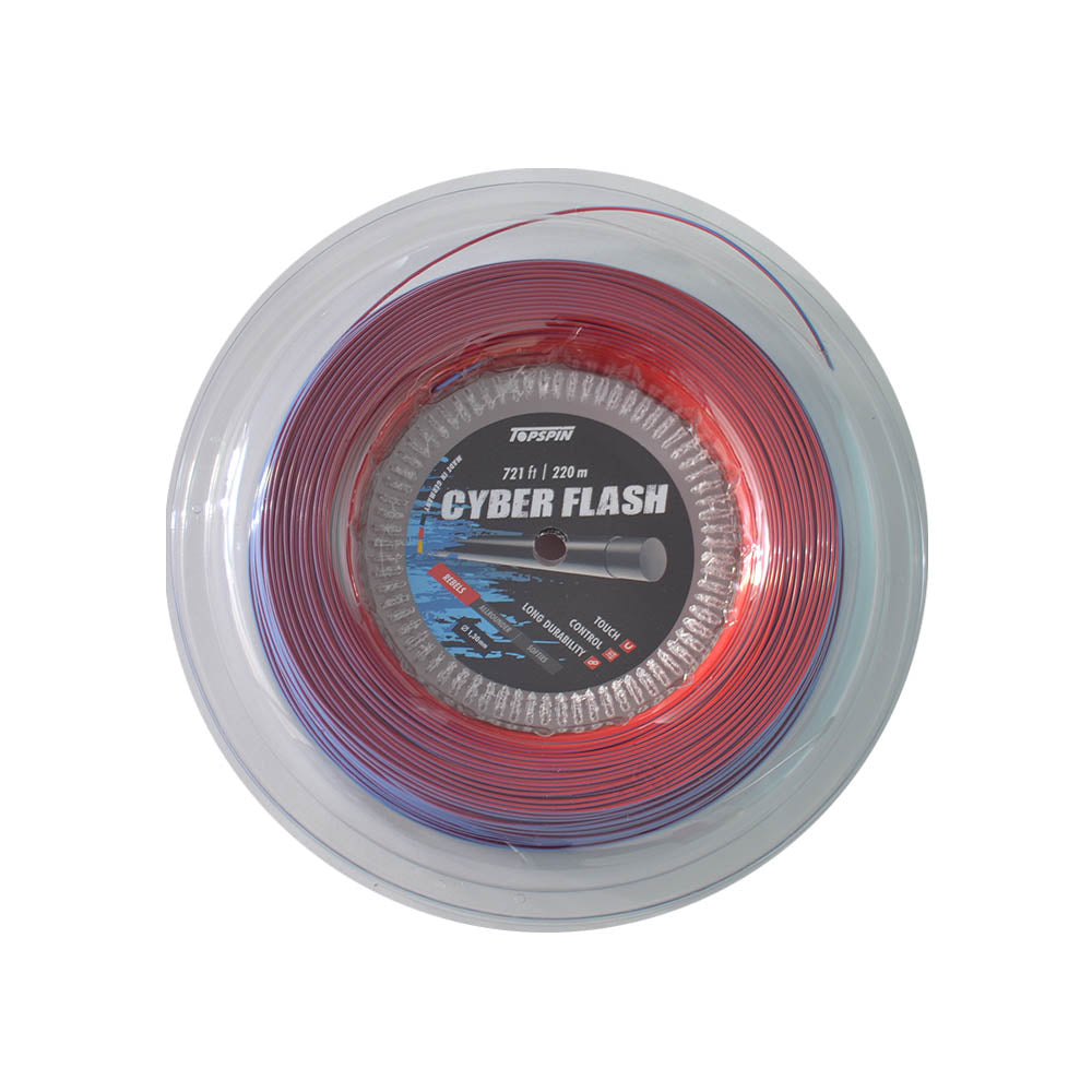 Cyber Flash Saitenrolle - 220m - rot/blau