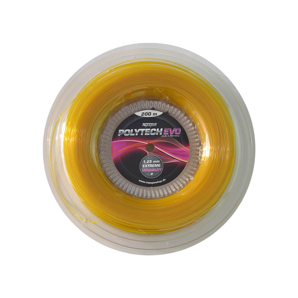 Poly Tech Evo Saitenrolle - 200m - honey
