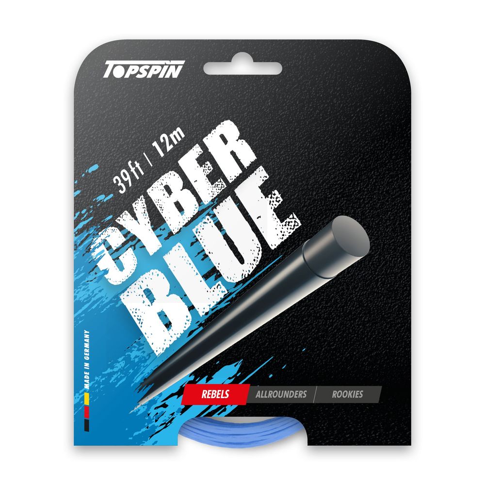 Topspin Cyber Blue Saitenset - 12m