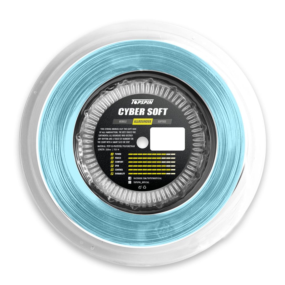 Topspin Cyber Soft Saitenrolle - 220m