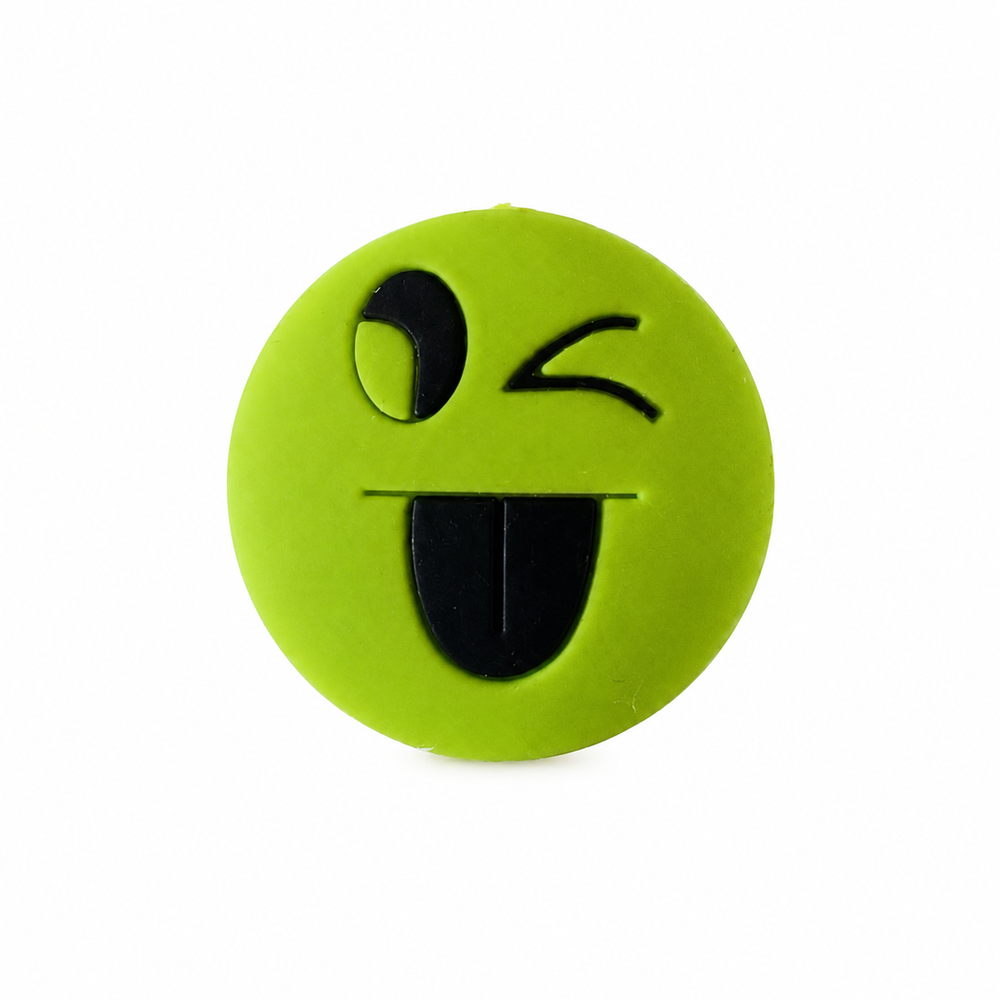 Topspin Tennisdämpfer Zwinker Smiley Gruen