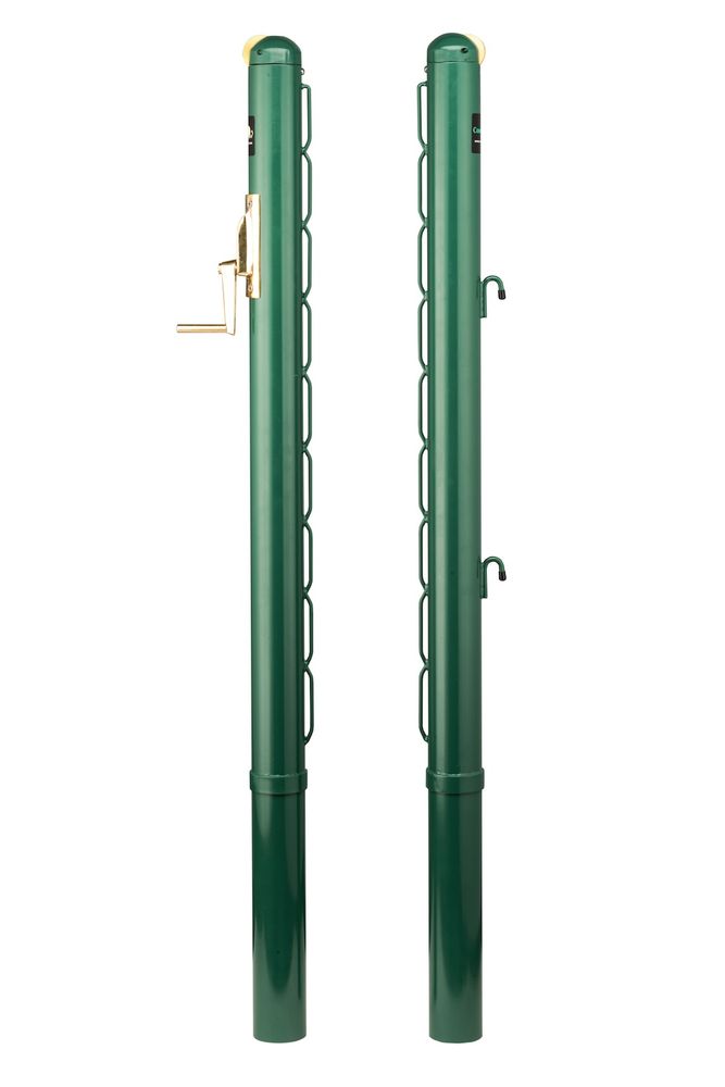Tennisnetzpfosten Stahl COURT ROYAL TP 76 cm rund