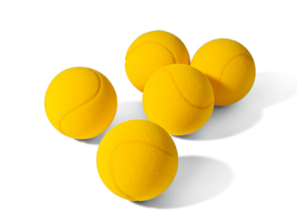 Topspin foam ball - yellow