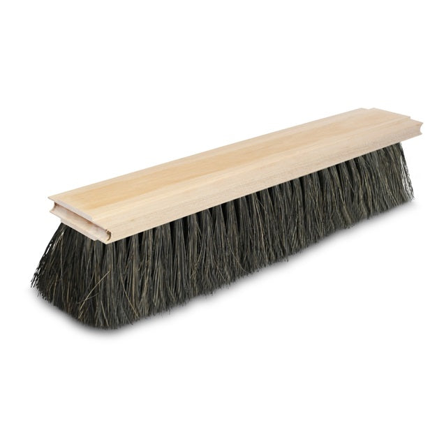 Abziehbesen Tennis – reines Arenga, Buchenholz, 1 m