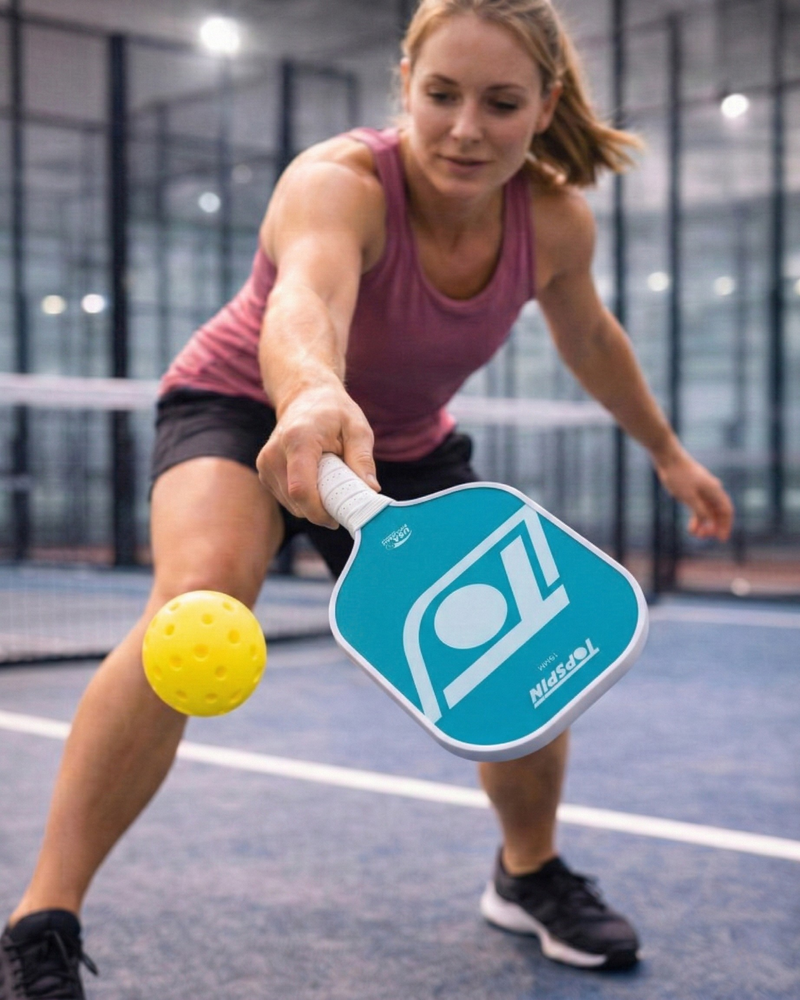 Topspin LED Pickleball Paddle Set ( 2 Rackets - 2 Balls - 1 Carry Bag)