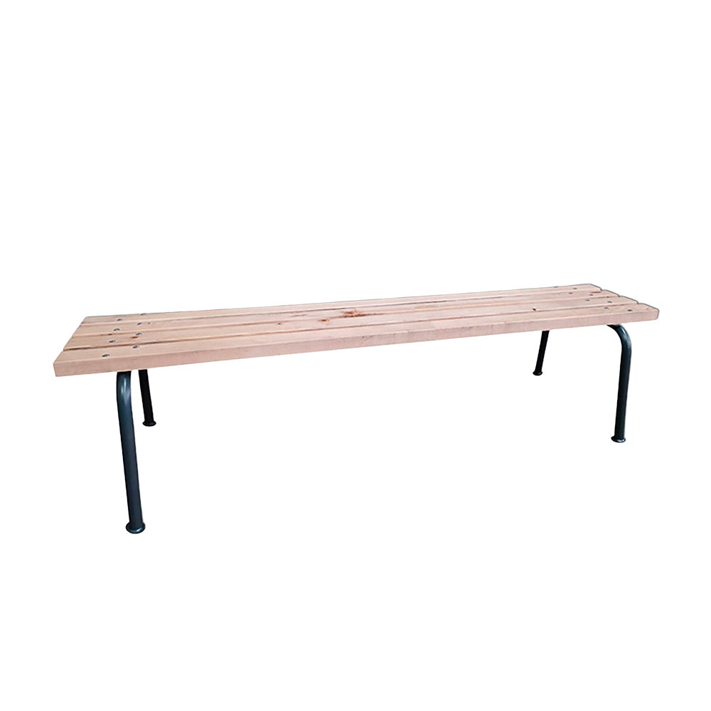 Tenntastic Tennis Wood Bench Without Backrest – 160 cm, Fir Wood Kit