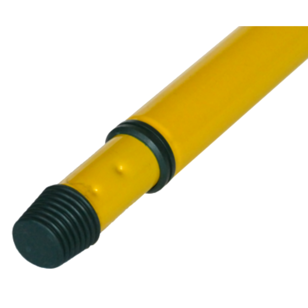 Teleskopstiel gelb – 85–140 cm, für Krallen- und Hausbesen