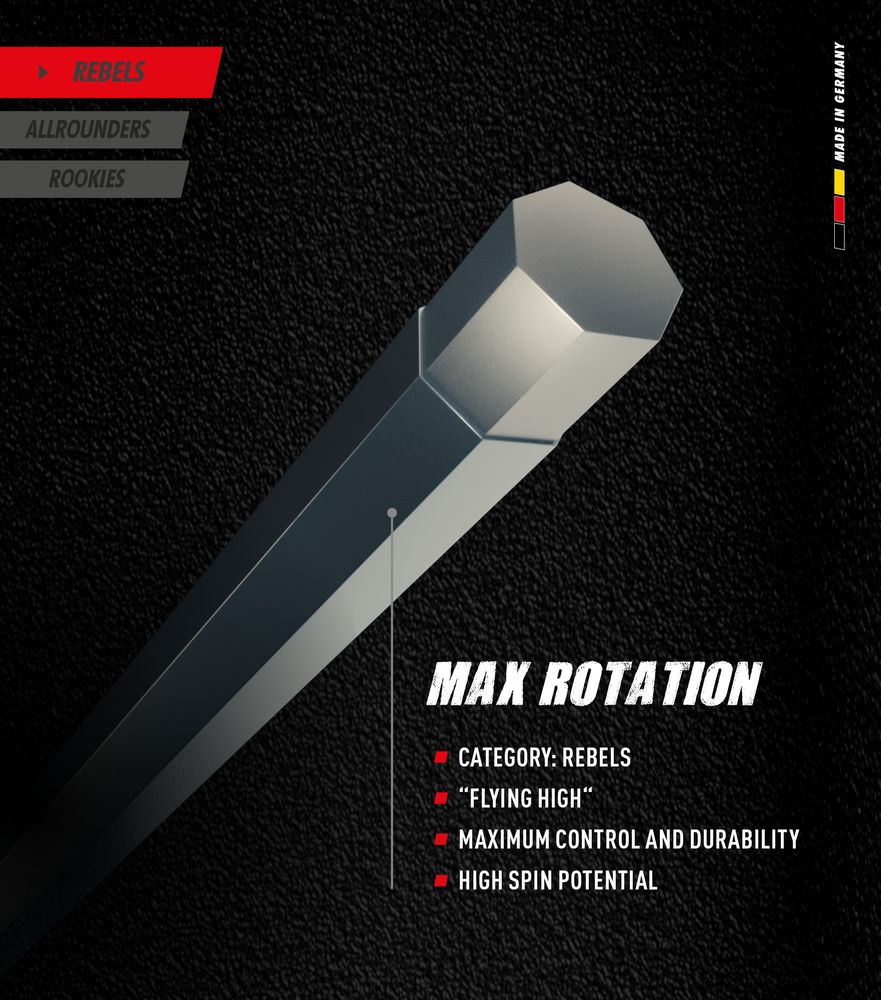 Topspin Max Rotation Saitenrolle - 110m