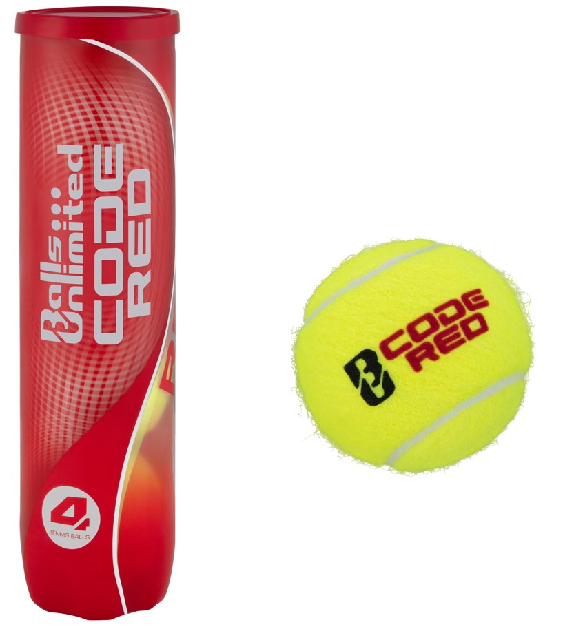 Tennisbälle Code Red 25 x 4er Dose im Karton
