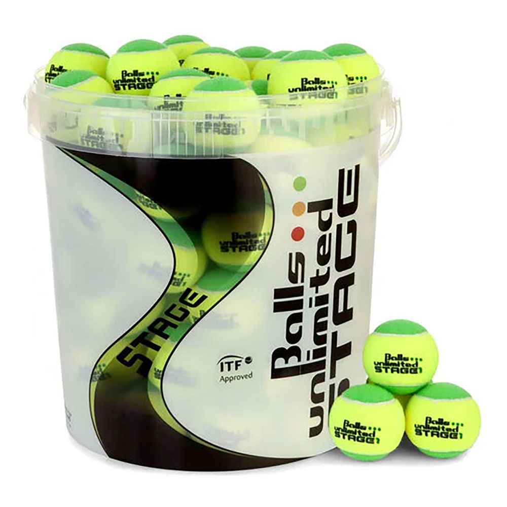 Stage 1 60-pack yellow/green inclusive Ball Bucket 