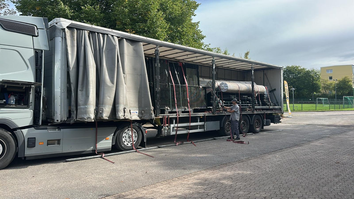 Altenholz Padel-Projekt: Materiallieferung Courts