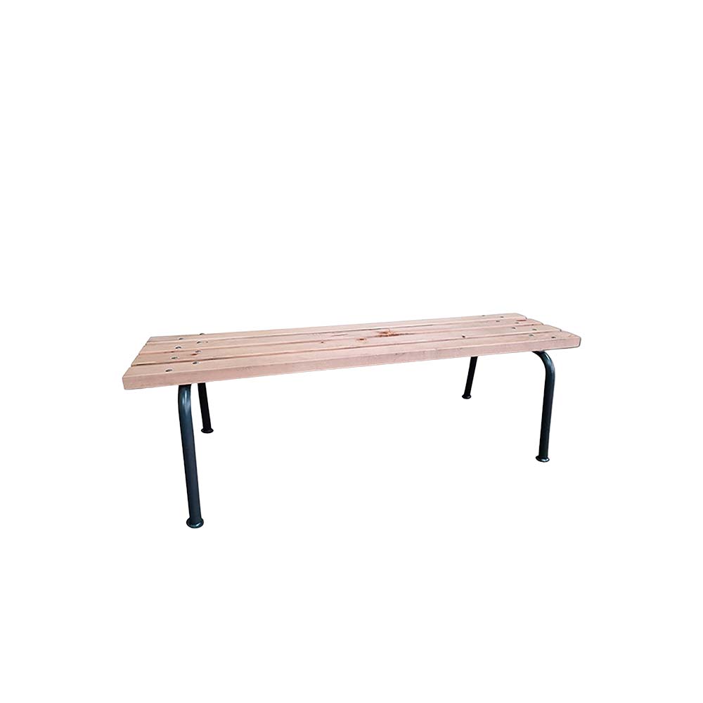 Tenntastic Tennis Wood Bench Without Backrest – 132 cm, Fir Wood Kit