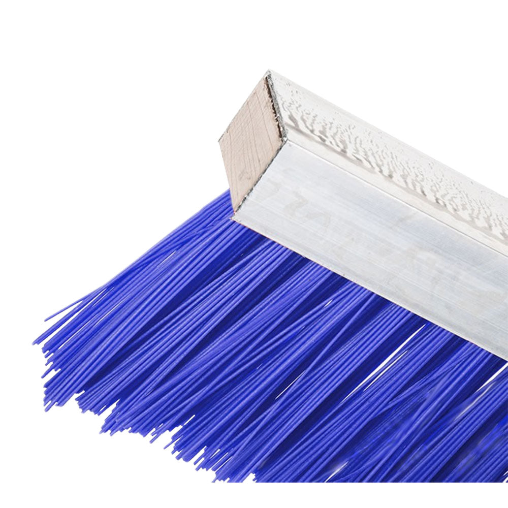 Special Narrow Broom Blue – 145.5 cm, Hard Plastic Bristles