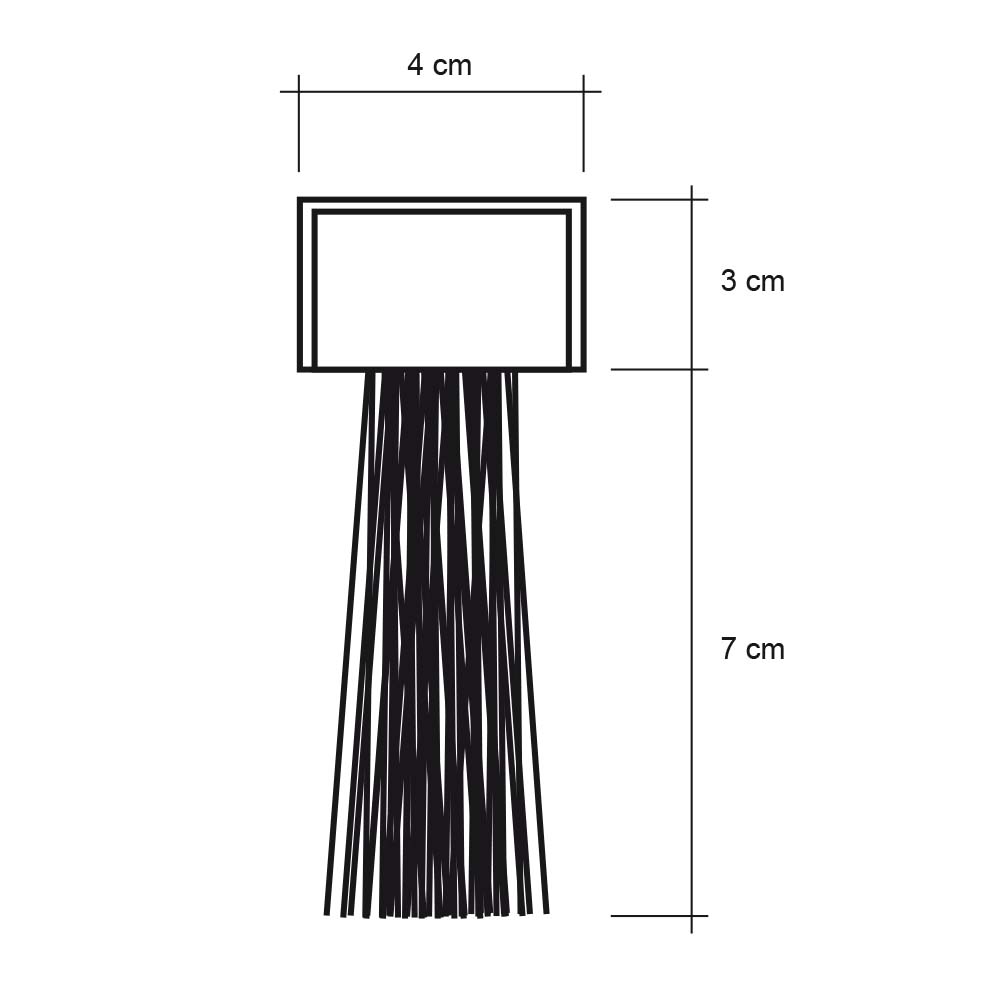 Special Narrow Broom Blue – 145.5 cm, Hard Plastic Bristles