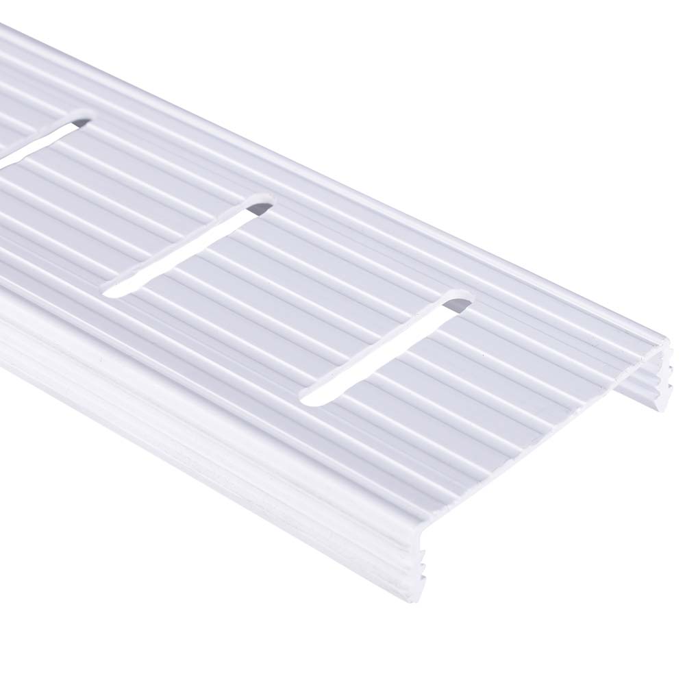 TENNtastic WHITE FLEX 5 – Tennis Line All-In Set 50 mm, with Fixing System, White