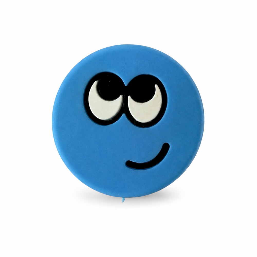 Topspin Tennisdämpfer Blick Nach Oben Blau